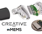 Creative's earbuds will soon feature xMEMS' innovative drivers (Image Source: xMEMS – edited)