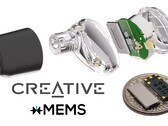 Creative's earbuds will soon feature xMEMS' innovative drivers (Image Source: xMEMS – edited)