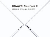 The new MateBook X will be unveiled on August 19 in China. (Image source: Huawei - edited)