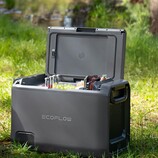 EcoFLow Glacier Classic to ładowalna przenośna lodówka, która może chłodzić i zamrażać napoje i żywność. (Źródło zdjęcia: EcoFlow)