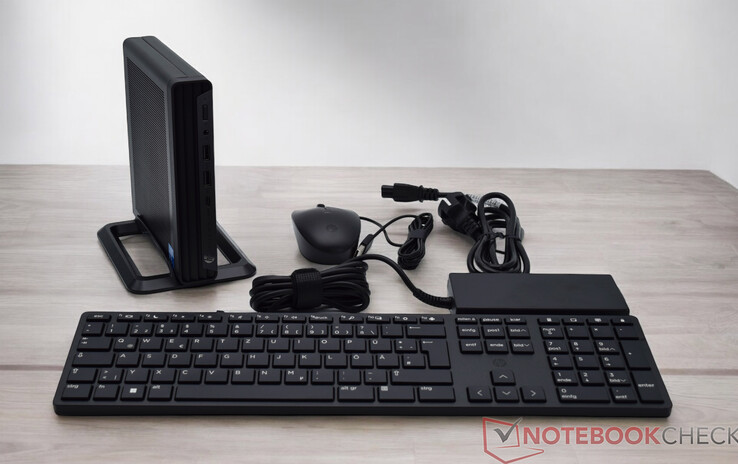 Scope of delivery of the HP Elite Mini 800 G9
