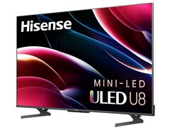Two reputable retailers have put the Hisense U8H Mini LED TV on sale for its lowest price to date (Image: Hisense)