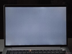 Backlight bleeding (shown enhanced here)