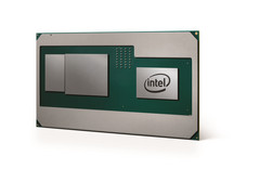 Intel&#039;s latest 8th generation entrant courts a custom AMD Radeon chip and HBM2 memory on a single package. (Source: Intel)