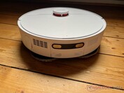 Rear view of the vacuum and mopping robot (Image source: Notebookcheck)