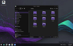 Nobara Linux 39 switches from a modified GNOME desktop to KDE Plasma (Image: Nobara).