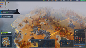 An image showing a gameplay sequence in Northgard: Definitive Edition.