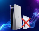 PS6 console shown with optical disc drive