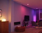 Philips Hue lights (pictured) are receiving software version 1.122.8/20250213. (Image source: Philips Hue)