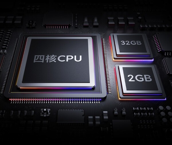 The Redmi Smart TV A50 Energy Saving Edition has a quad-core processor, 2GB RAM, and 32GB of storage.