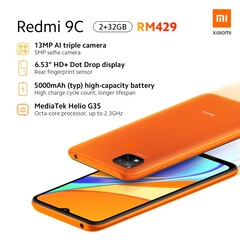 The Redmi 9A and Redmi 9C are now available for purchase in Malaysia