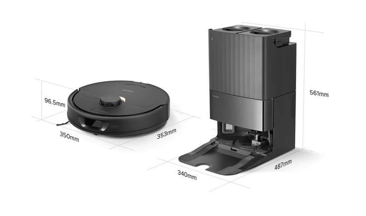 The Roborock Q Revo robot vacuum cleaner. (Image source: Roborock)