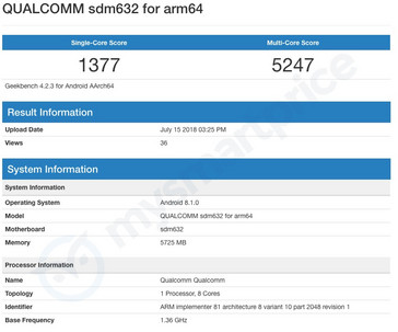 The Snapdragon 632 outperforms both SoCs.