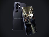 Samsung has shown the privacy display of the Galaxy S26 Ultra (Image source: Samsung / @OnLeaks / Android Headlines, edited)
