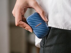 The drive offers read speeds up to 600MB/s using a USB 3.2 Gen 2 Type-C connection.