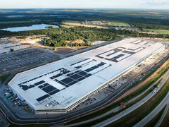 The Gigafactory in Texas has its own battery energy storage system. (Image source: Tesla)
