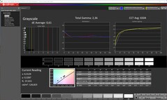 CalMAN: Grayscale (calibrated)