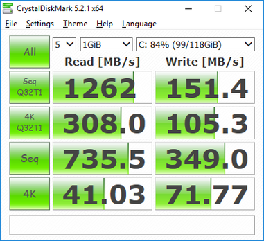 CrystalDiskMark (SSD)