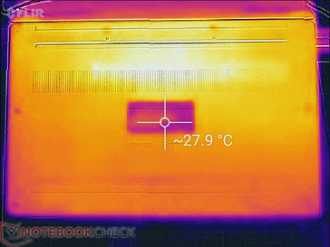 Idle bottom (up to 29.8 °C)