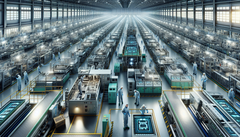 Huge chips factory (Image source: Generated using DALL·E 3)