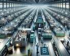 Huge chips factory (Image source: Generated using DALL·E 3)