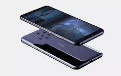 Renders of the Nokia 9 PureView. (Source: OnLeaks)