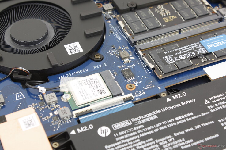 Removable M.2 WLAN module