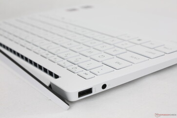 Ventilation grilles hidden beneath the bar hinge