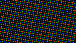 Subpixel matrix (foldable display)