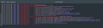 SystemUI log after crash indicating OutofBoundsException error. (Source: Reddit)
