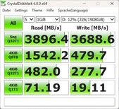 TB 4 compare: Crystaldiskmark 6