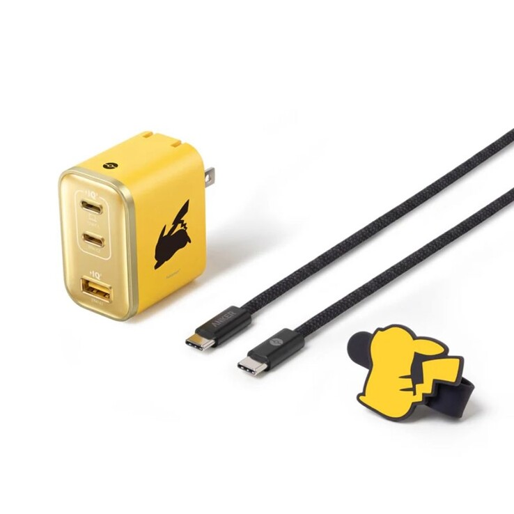The Anker x Pokémon Nano Charger (70W, 3 Ports)