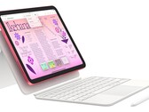 The Apple iPad (10th generation) has a 10.9'' display. (Image source: Apple)