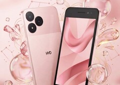 With its wide screen bezels, the HMD Asha 305 Pro looks like a retro smartphone.
