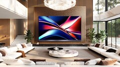 The first MicroLED Smart TV from Hisense has a screen diagonal of 136 inches. (Image source: Hisense)