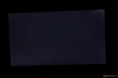 Slight backlight bleeding on top corners