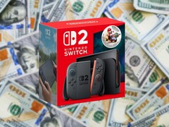 The base model of the Nintendo Switch 2 has an official price of $449.99. (Image source: Nintendo, Unsplash, edited)
