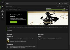 Nvidia GeForce Game Ready Driver 552.44 downloading in the Nvidia app (Source: Own)