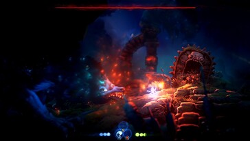 Pictured: A gameplay screenshot from Ori and the Will of the Wisps.