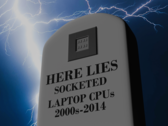 Socketed laptop CPUs: The gravestone of a bygone era (Image source: Own)