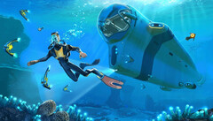 Subnautica was first unveiled in the year 2014. Pictured - Cover art of the Subnautica. (Image source: Unknown Worlds)