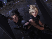 A screengrab showcasing Zack and Cloud in Final Fantasy VII Rebirth
