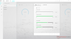 Notebook users are usually dependent on OEM tuning software for granular controls.