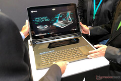 The Acer Predator Triton 900 convertible will implement the latest NVIDIA GeForce RTX GPU.