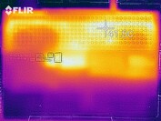 Heat development bottom (idle)