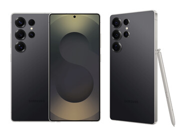 The Galaxy S25 Ultra - Titanium Black. (Image source: Samsung)