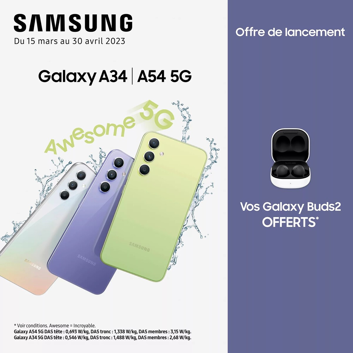 Samsung Launches the all-new Galaxy A54 5G and A34 5G with