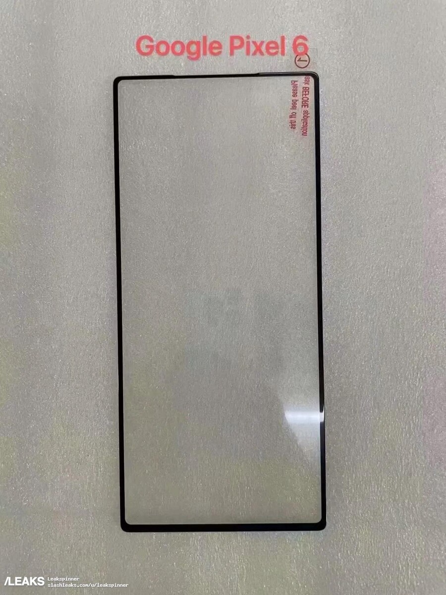 Alleged Pixel 6 and 6 Pro screen protector leaks uphold earlier renders