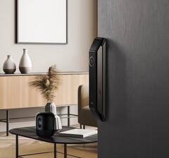 The Huawei Smart Door Lock Pro has 3D facial recognition. (Image source: Huawei)