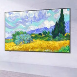 iFfalcon prezentuje serię telewizorów Mural 4K UHD z grafiką AI, panelem VA 144 Hz, AMD FreeSync Premium, HDR 10+ i Google TV. Jeden z telewizorów na zdjęciu. (Źródło zdjęcia: iFfаlcon)